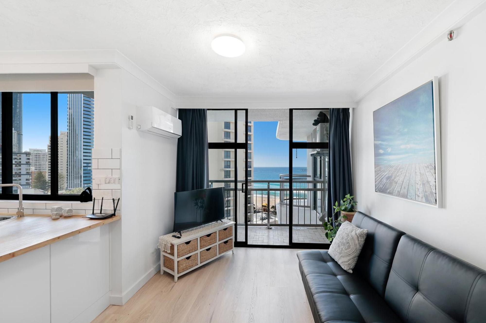 U1 - Relaxing “Seaview'S” From Your Balcony ゴールドコースト エクステリア 写真